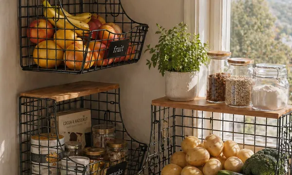Canastas Organizadoras para Cocina: Estilo y Funcionalidad