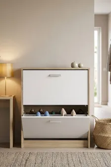 Zapatero para Entrada: Minimalista y con Capacidad Real
