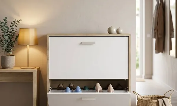 Zapatero para Entrada: Minimalista y con Capacidad Real